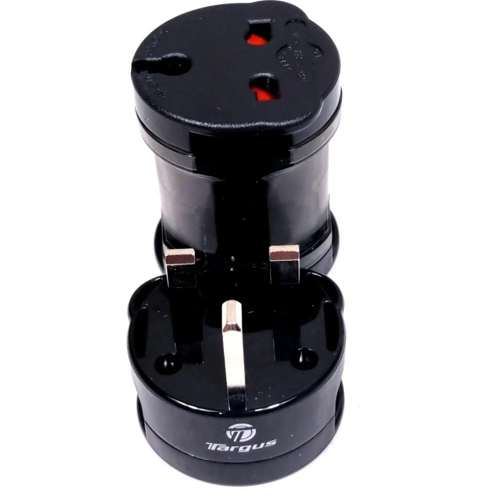Targus World Power Travel Adapter APK01 Universal 100-250V 2.5A Black Compact